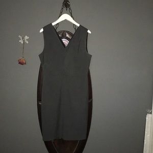 Grey business banana republic dress